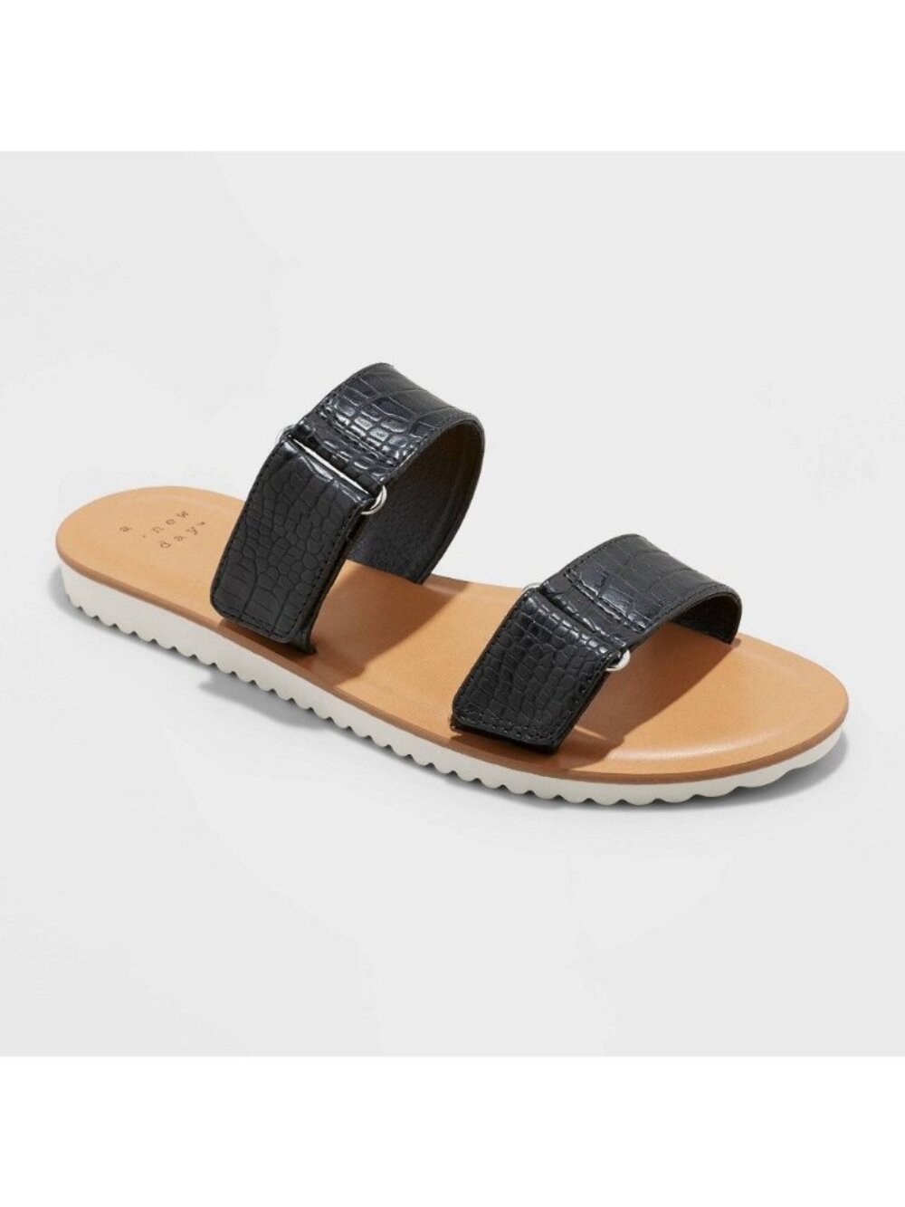 Womens Illiana Two Band Easy Closure Sandals Size 10 By A New Day